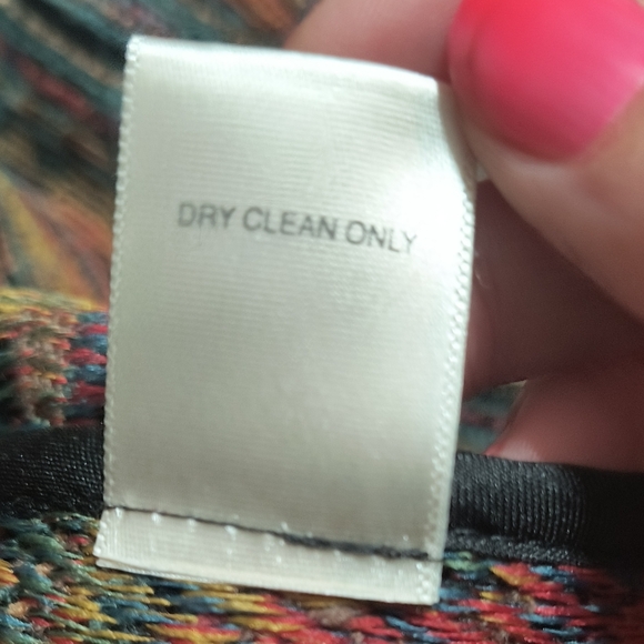 NWT Christopher & Banks suit jacket/ blazer, women's Large, green/orange/red - Picture 16 of 16